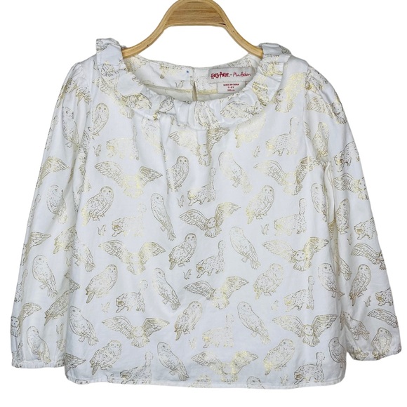 Mini Boden Harry Potter Hogwarts Pets Top - Picture 2 of 11